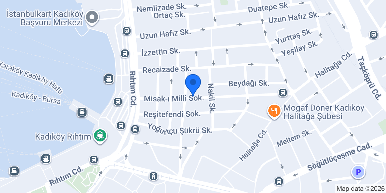 Kadıköy Sahil Otel konumu