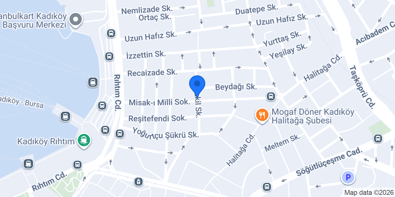 Kadıköy Otopark konumu