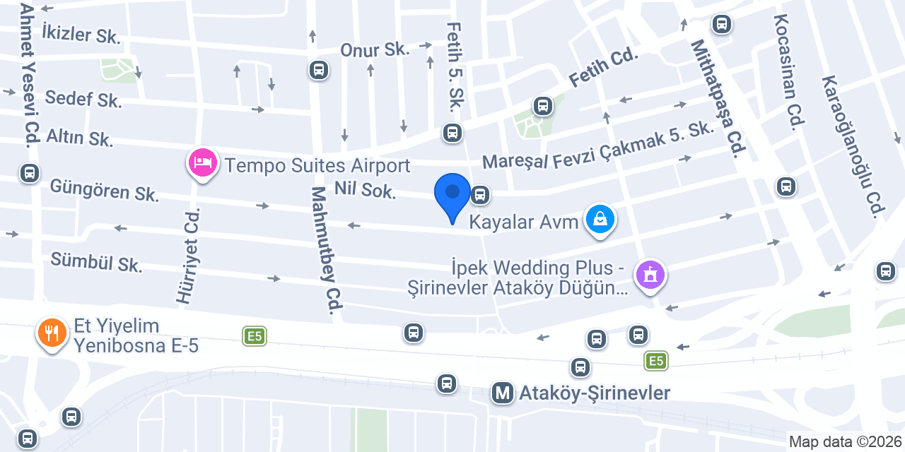 Galatasaray İTM konumu