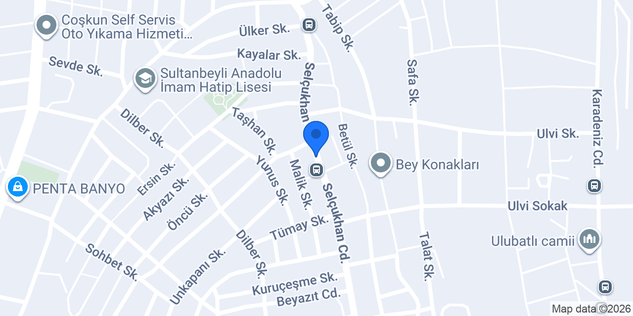 Mimar sinan Saglik Ocagi konumu