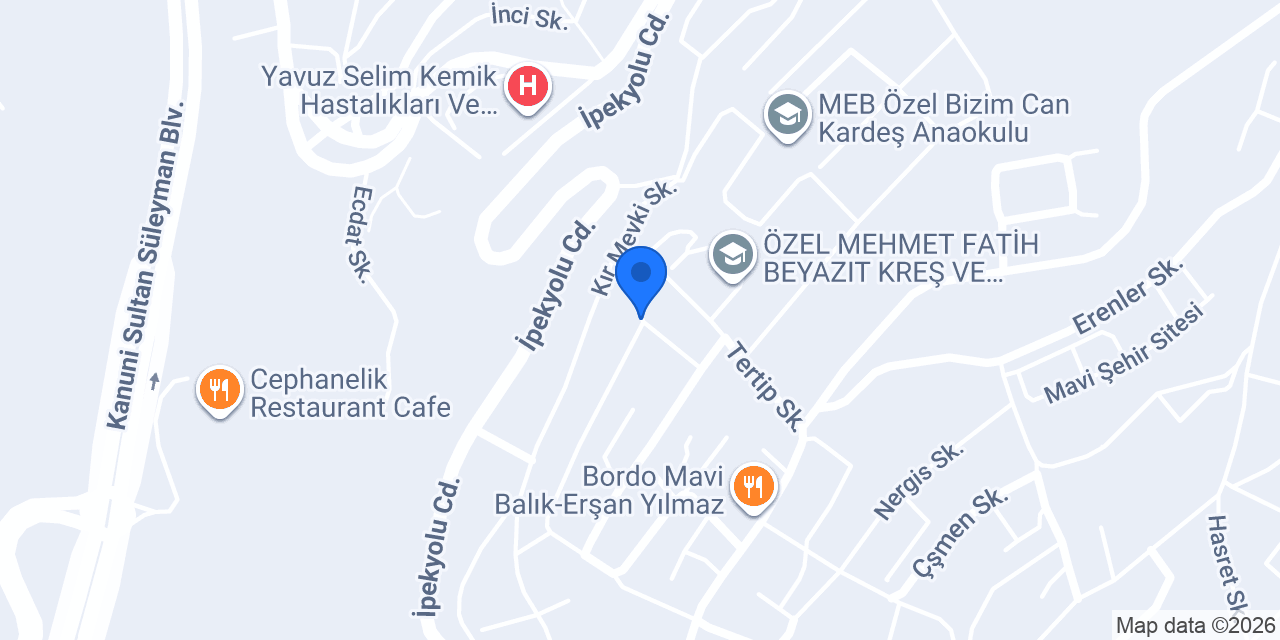 Çilek Anaokulu konumu
