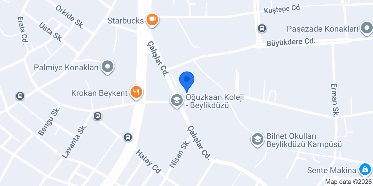 MAXIMUM TEDARİK konumu