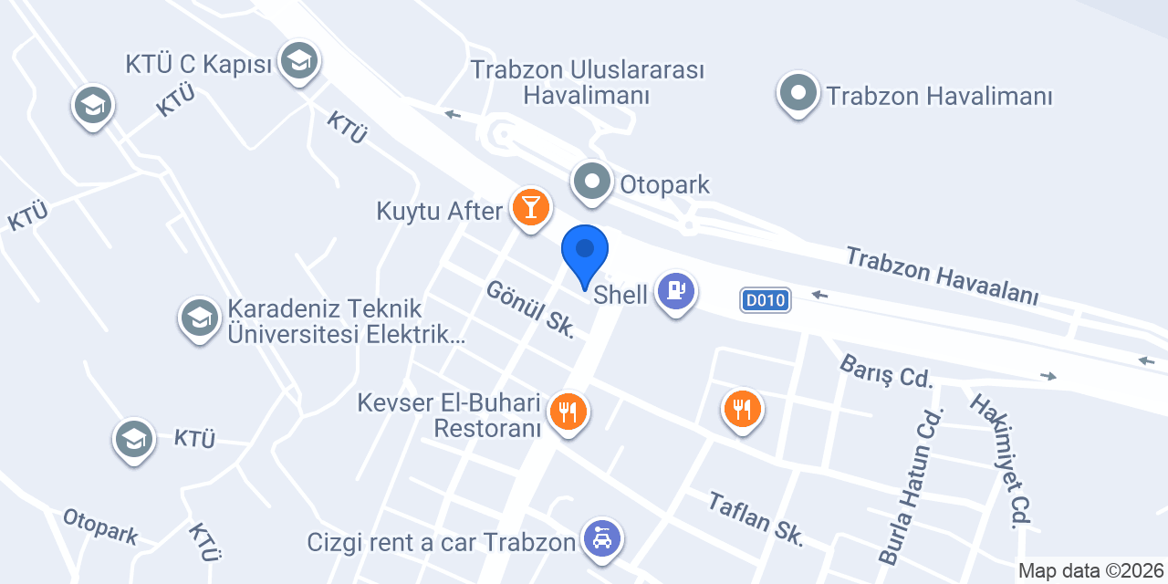 DERE TRAVEL konumu