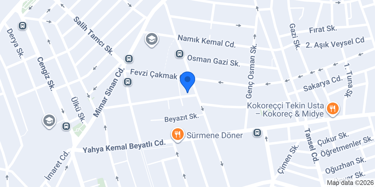 Acar Otomotiv konumu