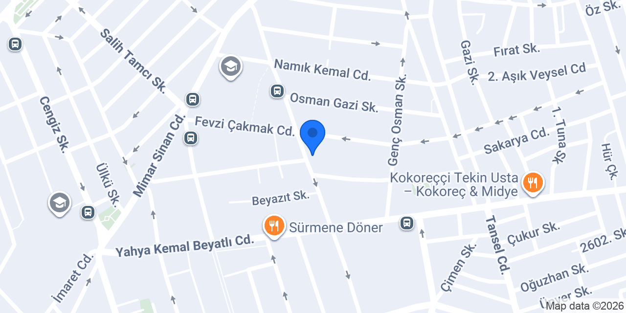 CENNET AİLE KASABI konumu