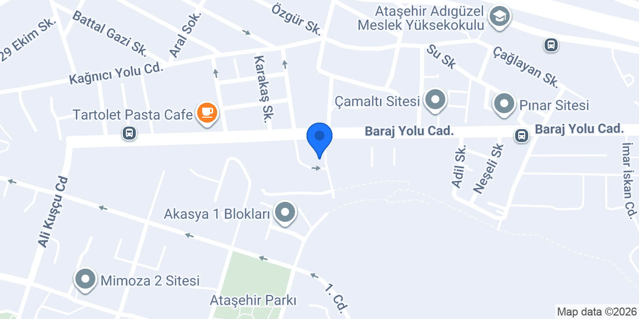 ATAŞEHİR BİL KOLEJİ-2 konumu