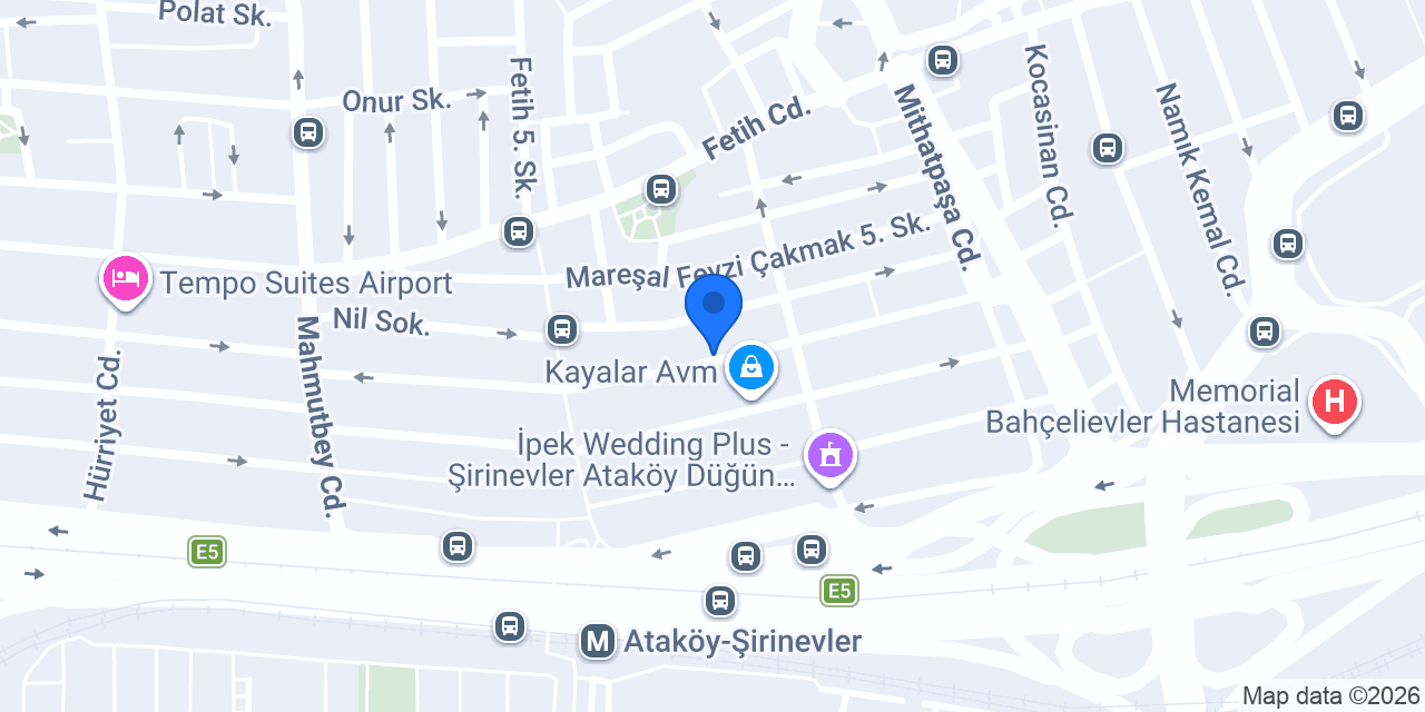 Sürat Kargo Akasya Şube konumu