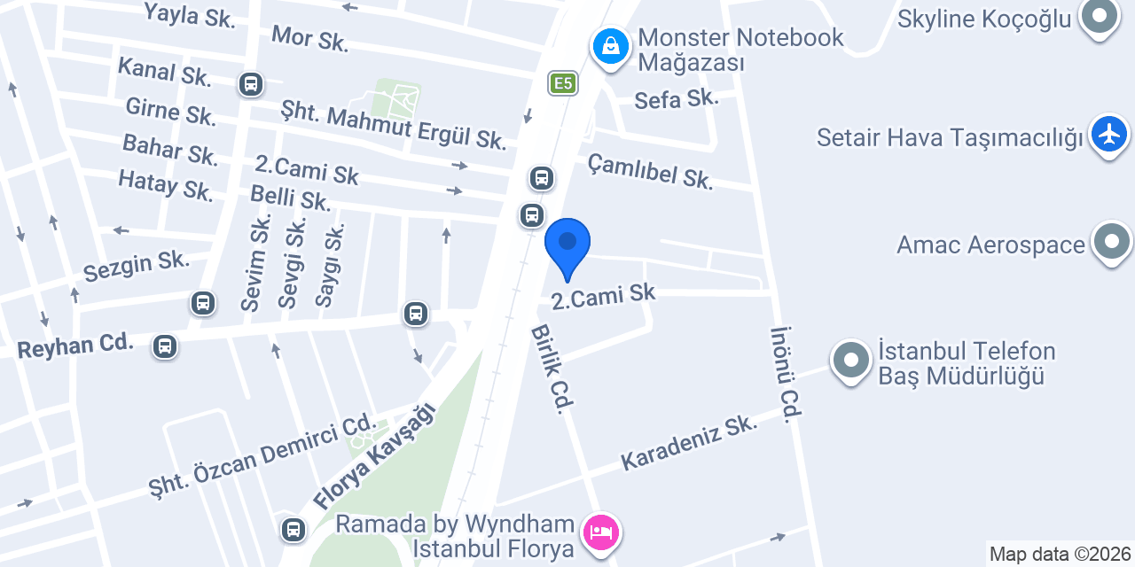 Erkek Öğrenci Yurdu konumu