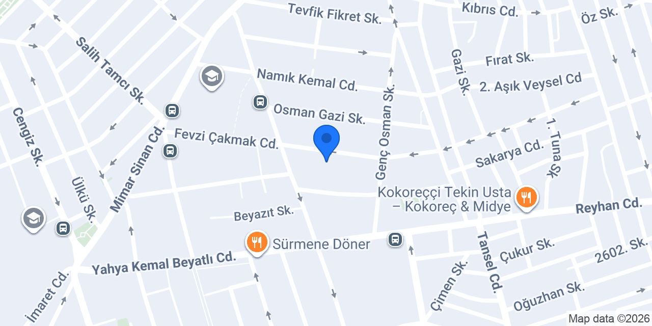 Melek Terzi konumu