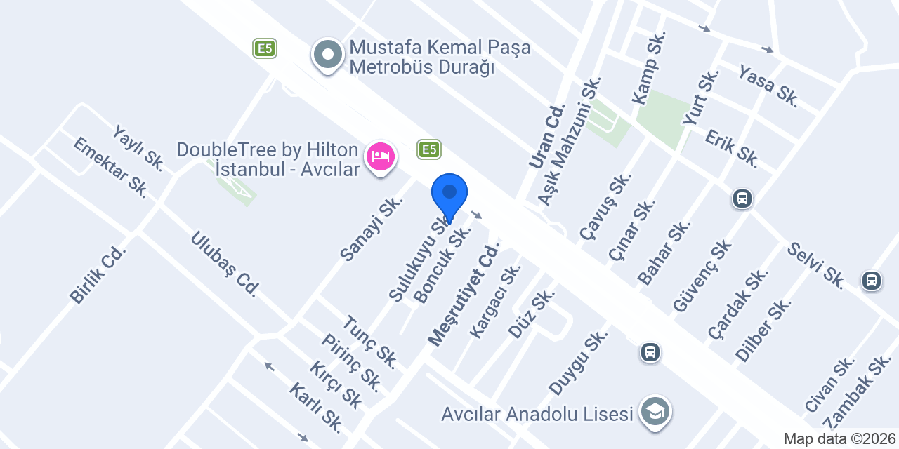 Ayyıldız Optik konumu