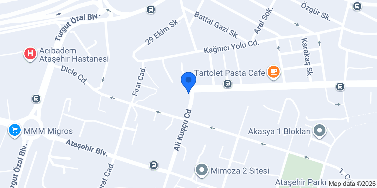MELİF ÇİÇEKÇİLİK konumu