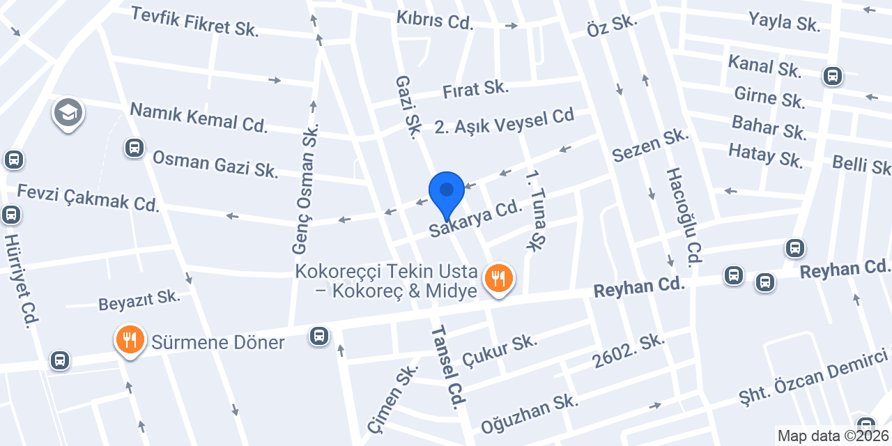 Ayna Mobilya Dekorasyon konumu