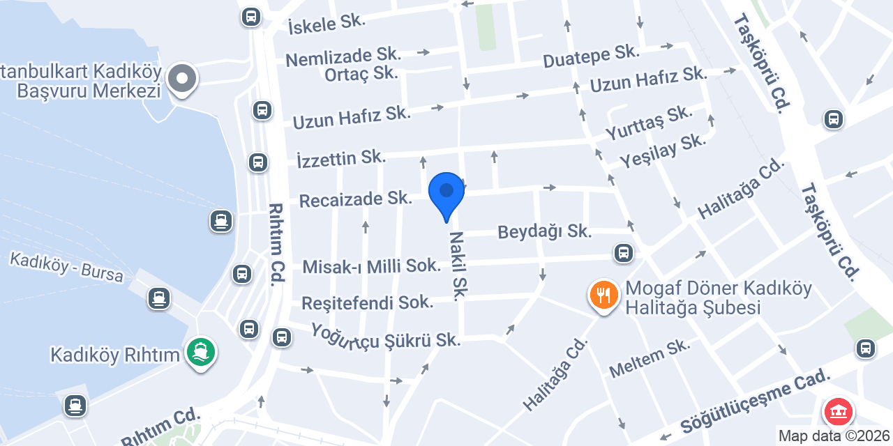 Yurtiçi Kargo Rıhtım konumu