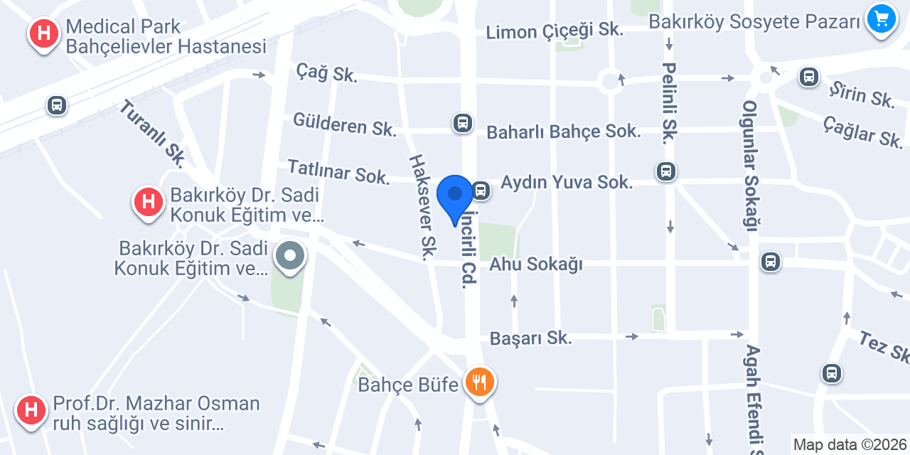 Doç. Dr. Mert Bilgili konumu