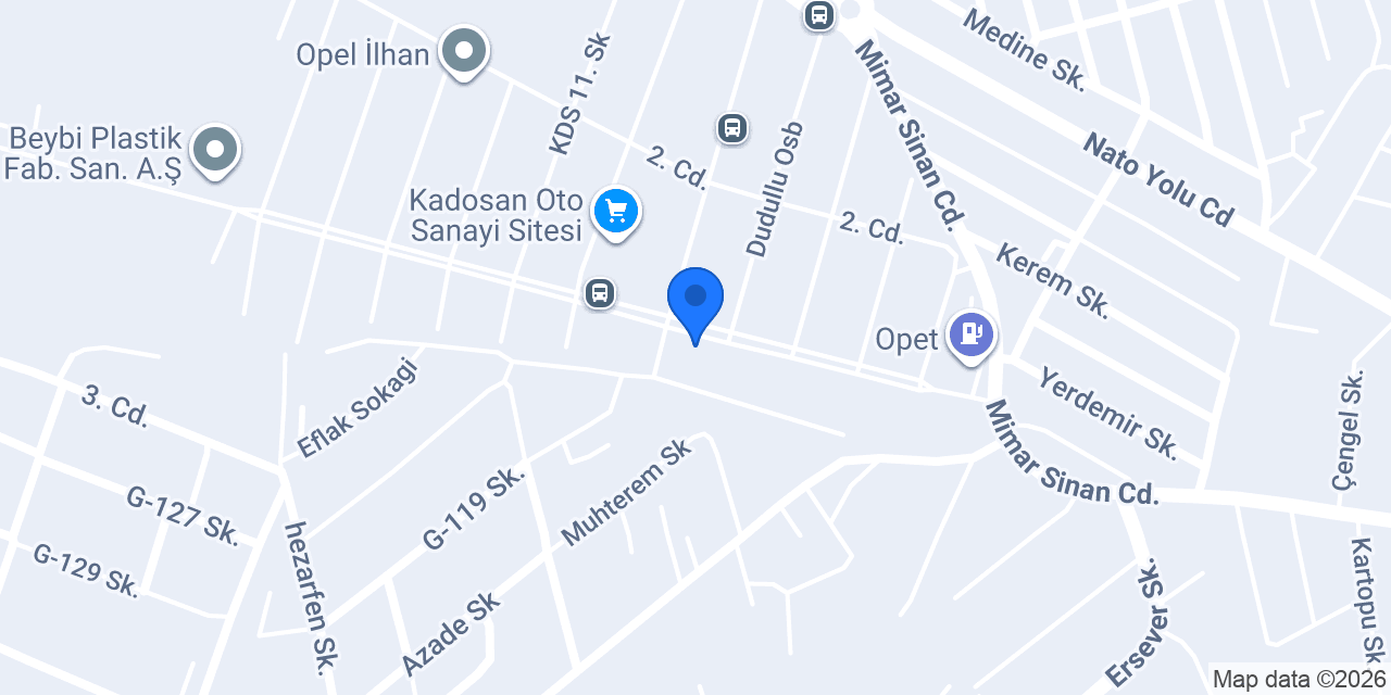 OM FİX GARAGE konumu