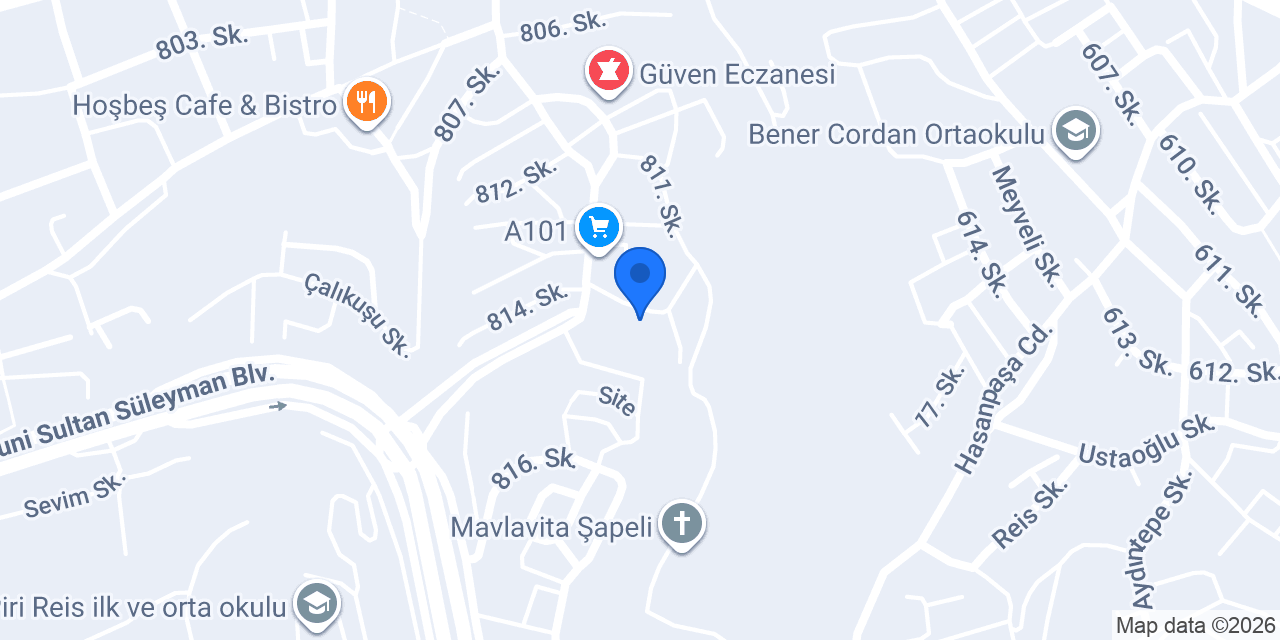 Özel İlgi Anaokulu konumu