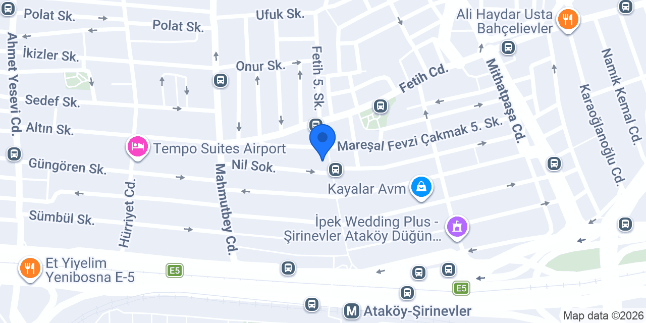 YÜCEL OPTİK konumu