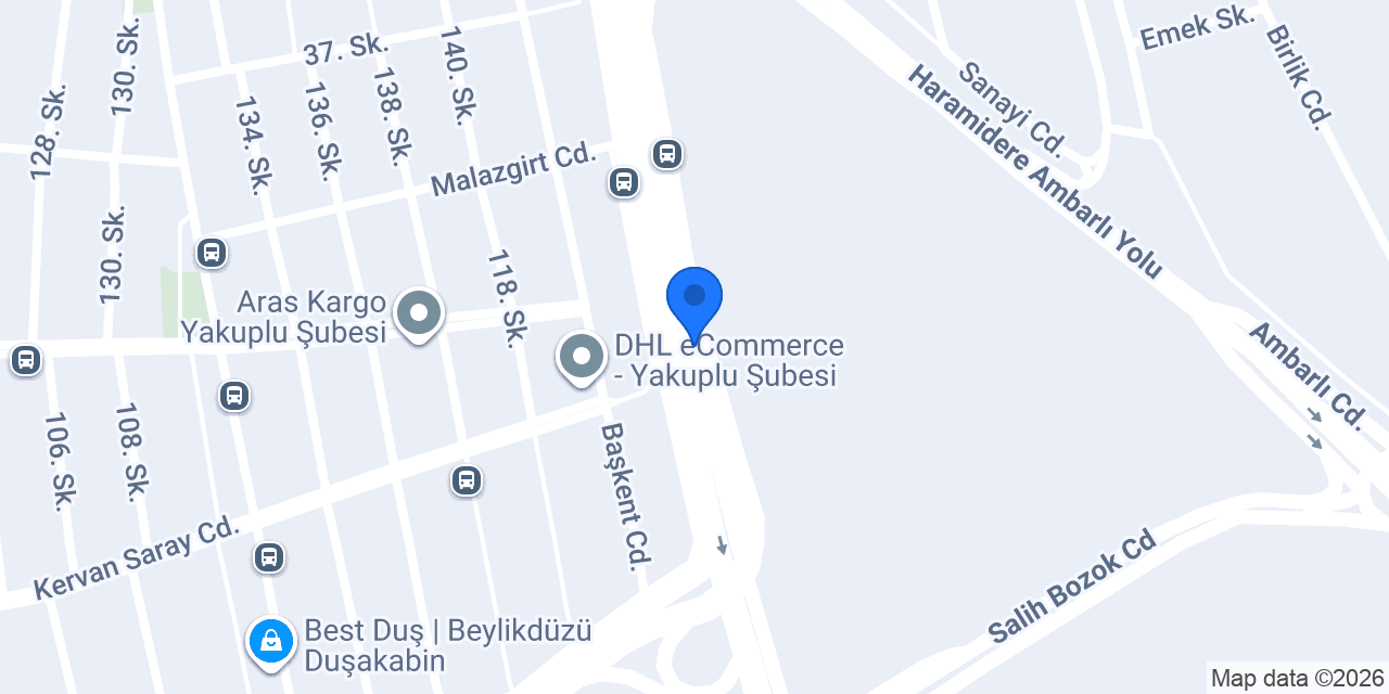 Teknoloji AVM konumu