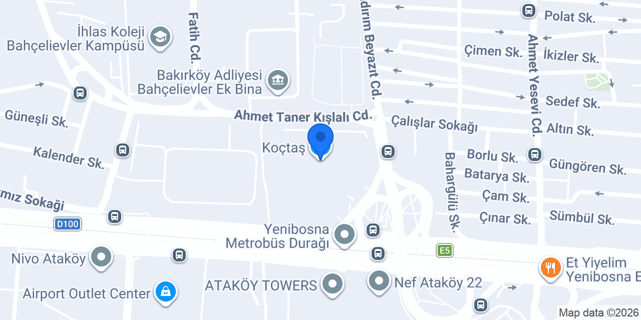 Koçtaş konumu