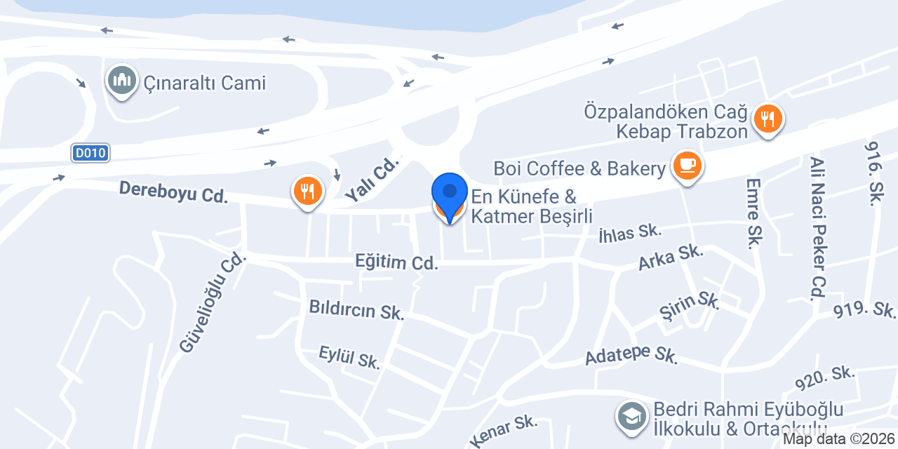 En Künefe & Katmer Beşirli konumu