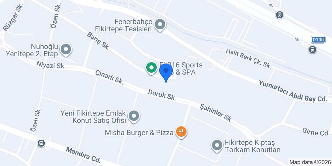 Shido Spa Merkezi konumu