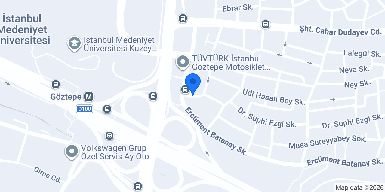 Almanca Özel Kurs konumu