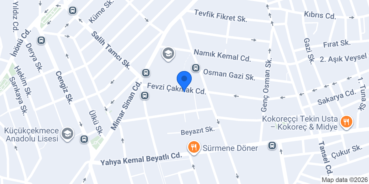 ÇAKIL KIRTASİYE konumu