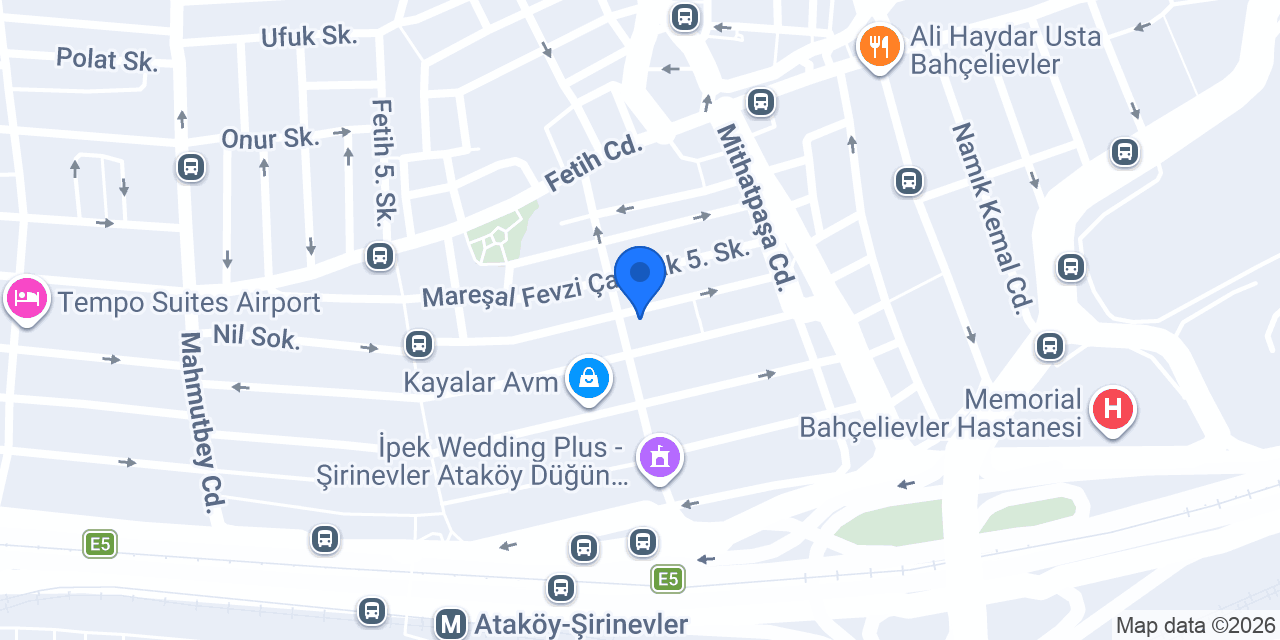 Çiğköfteci Soner Usta konumu