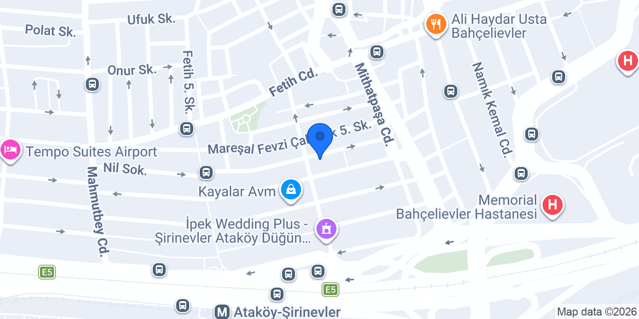 Olley Waffle & Coffee Şirinevler konumu