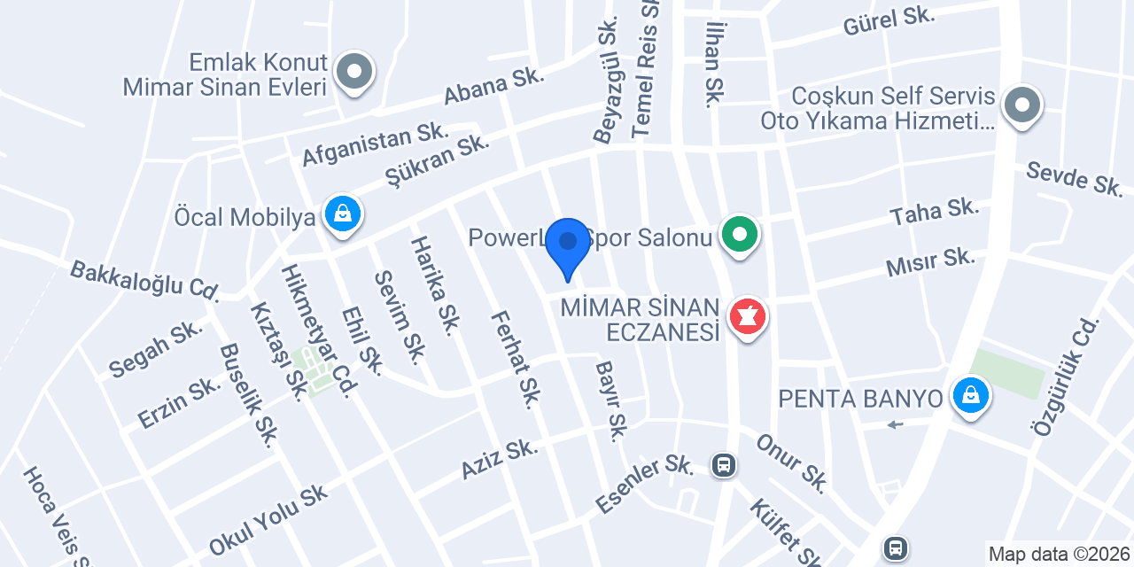 Axa Makine konumu