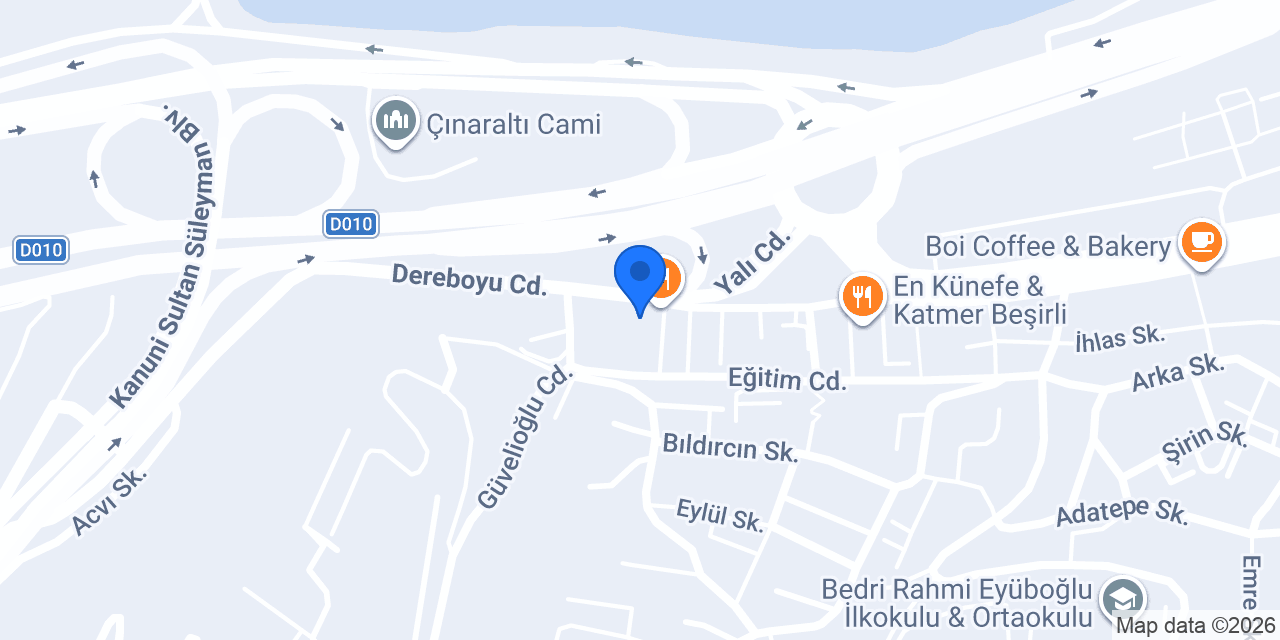Yeni Hora Hotel konumu