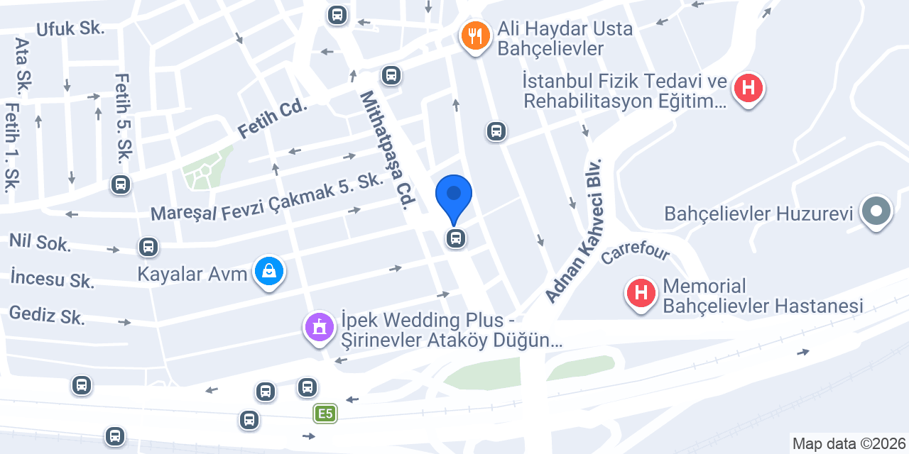 Hareketli Platform konumu