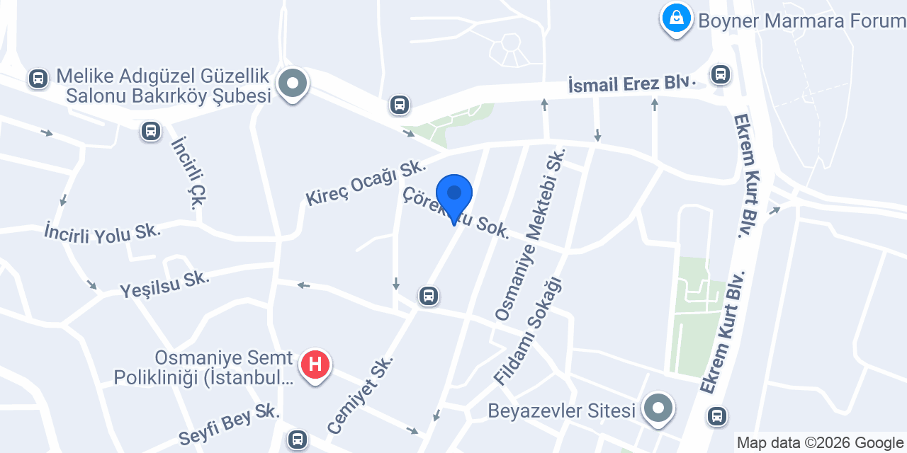 Av. Aybüke YÜKRÜK konumu