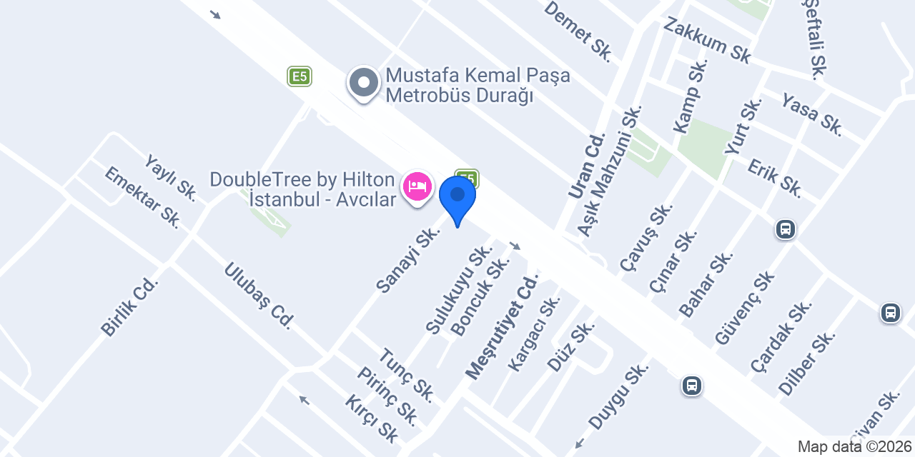 Yapı Kredi - Avcılar Şubesi konumu