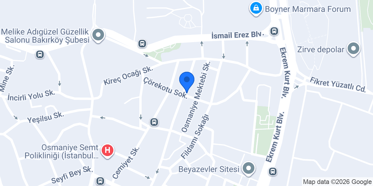 7 Şef Meze Bakırköy konumu