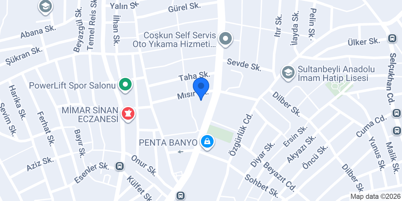 Yüce Pazarlama konumu
