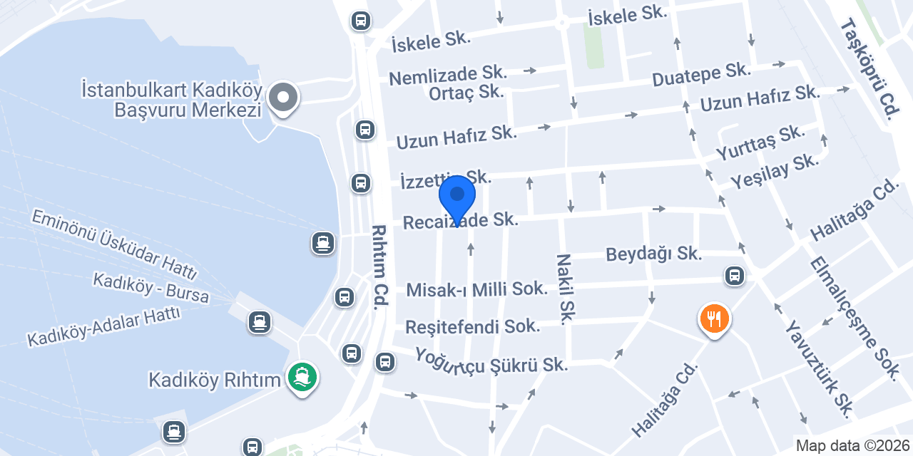 Kadıköy Ekmek Fabrikası konumu