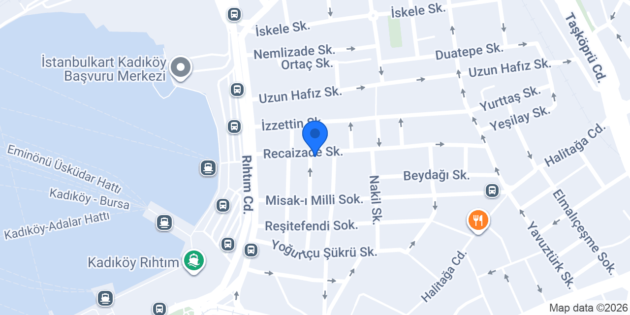 KADIKÖY OTEL KONAK TURİZM konumu