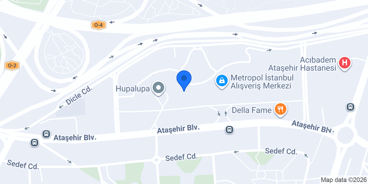 Nezih – Metropol AVM konumu