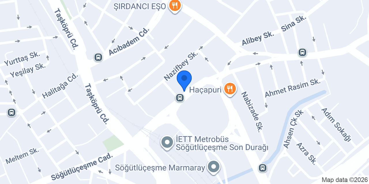 A&G Hukuk Bürosu konumu
