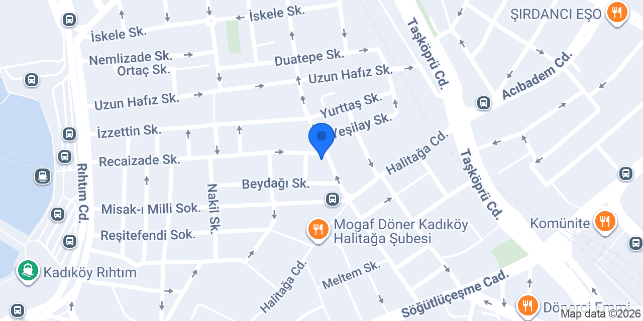 Yeldeğirmeni PETSHOP konumu
