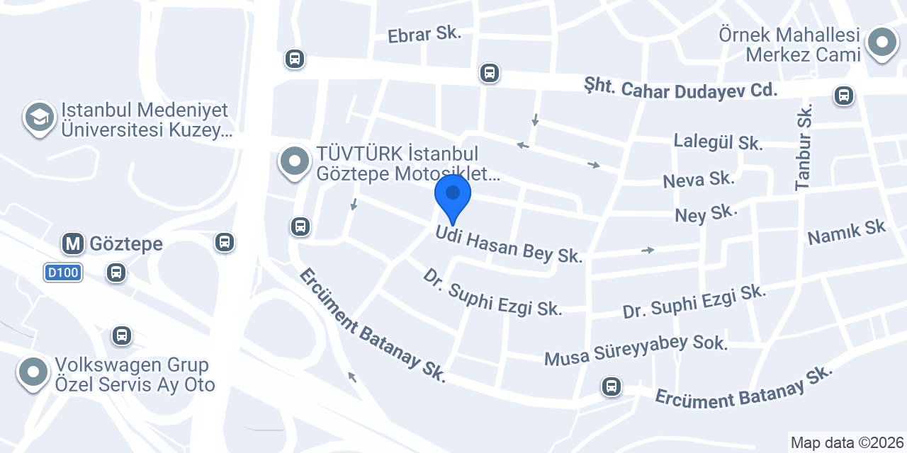 AV. SENA NUR KARAOĞLU konumu