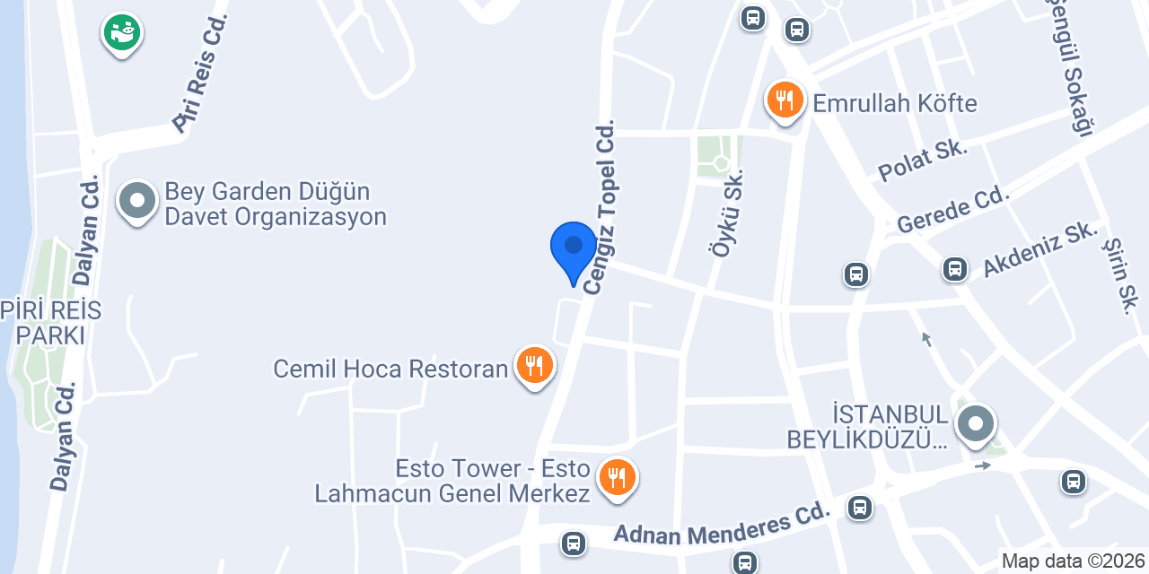 Cadde Kahvesi konumu