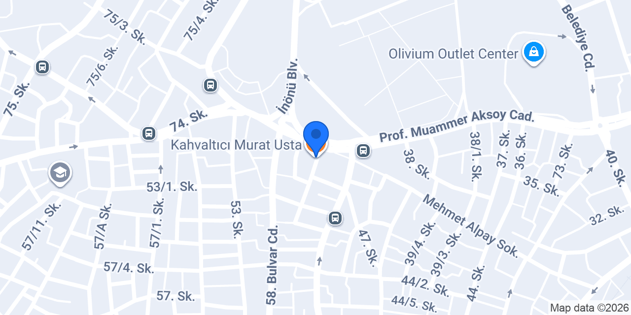 Kahvaltıcı Murat Usta konumu