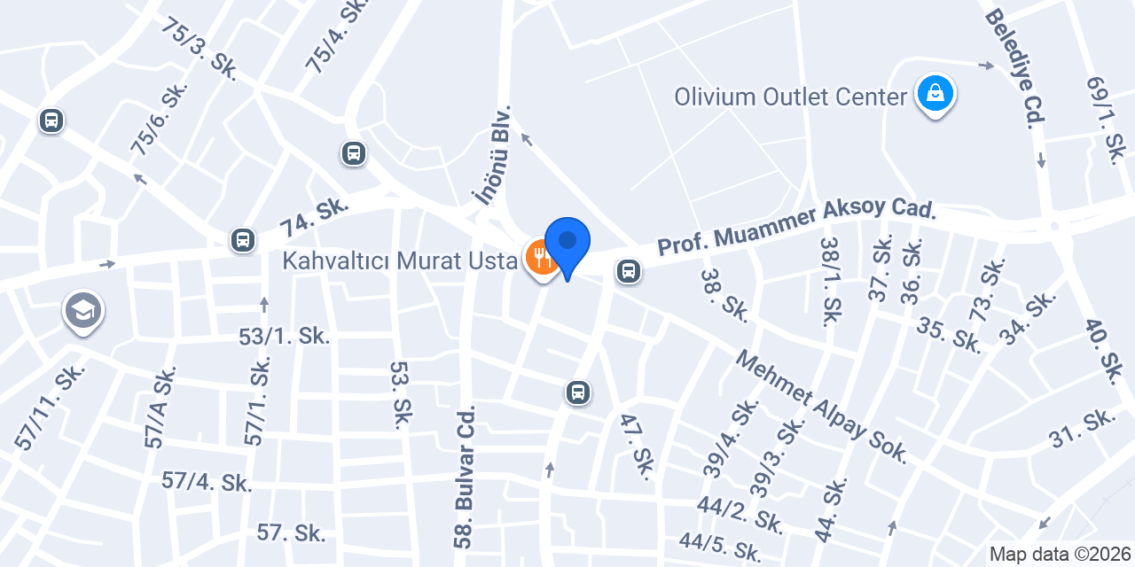 Eminevim Zeytinburnu Şube konumu