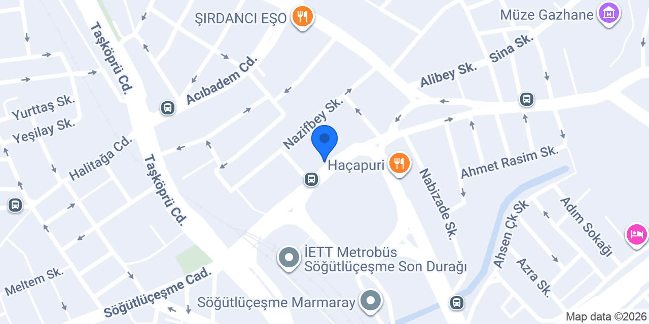 Kuveyt Türk Hasanpaşa Şubesi konumu
