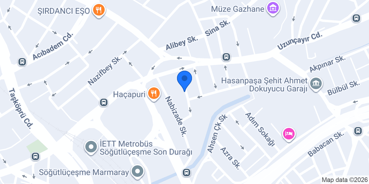 Acil Tesisat Onarım Merkezi konumu