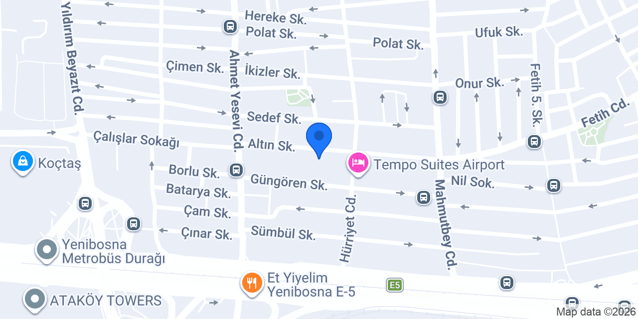 Üstün Medya konumu