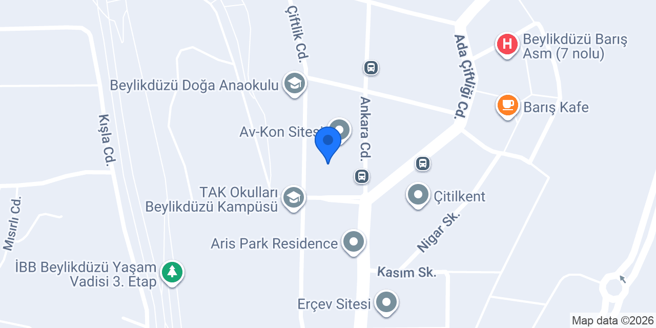 Çiğköftem konumu