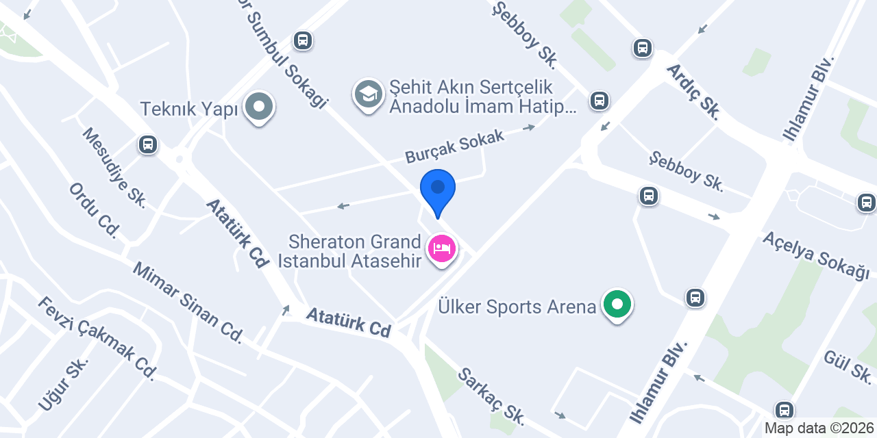 ATTEC ULUSLARARASI DIŞ TİC.A.Ş. konumu